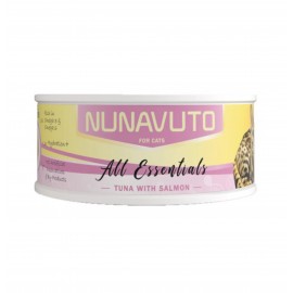 Nunavuto 濃湯系列 - 吞拿魚+三文魚主食貓罐頭 75g